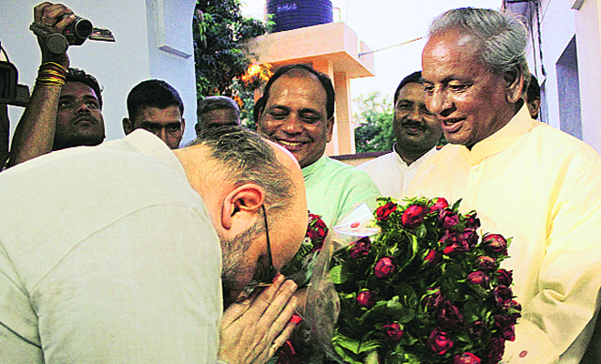 Amit Shah and kalyan singh