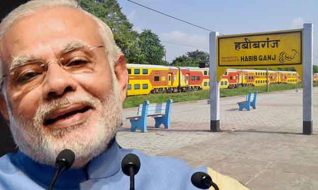 Modi Indian railway