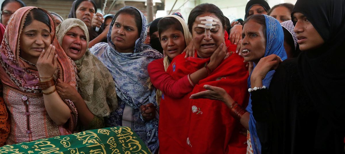 Pakistan Shrine Attack