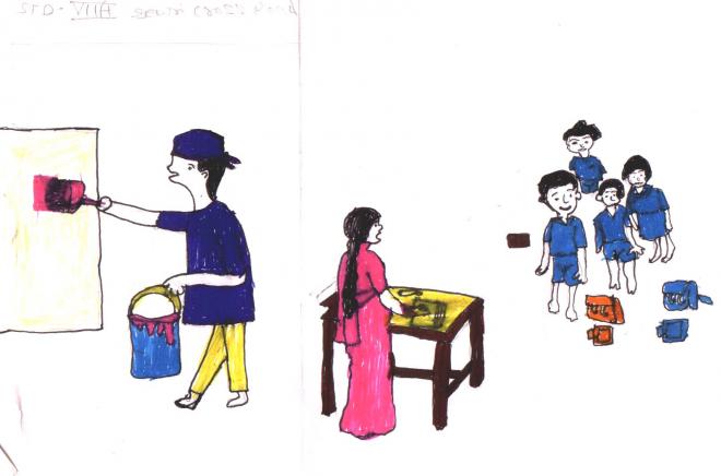 Khoj Children Painting