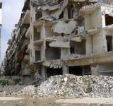 West Aleppo School Bombed by US Air Strikes