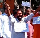 sadhu protest