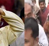 Women Protest at Amit Shah Rally Ahead of UP Elections