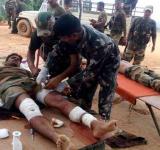 Injured Indian Army Jawaans