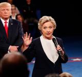 Clinton and Trump