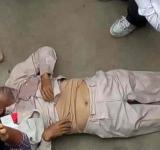 elder man died in queue