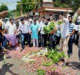 farmers protest