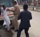 Girls protest against Amit Shah
