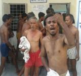 Police Beat Farmers
