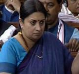 Smriti Irani in Parliament