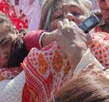 Women beaten in Modi Rally