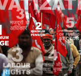 Workers protest